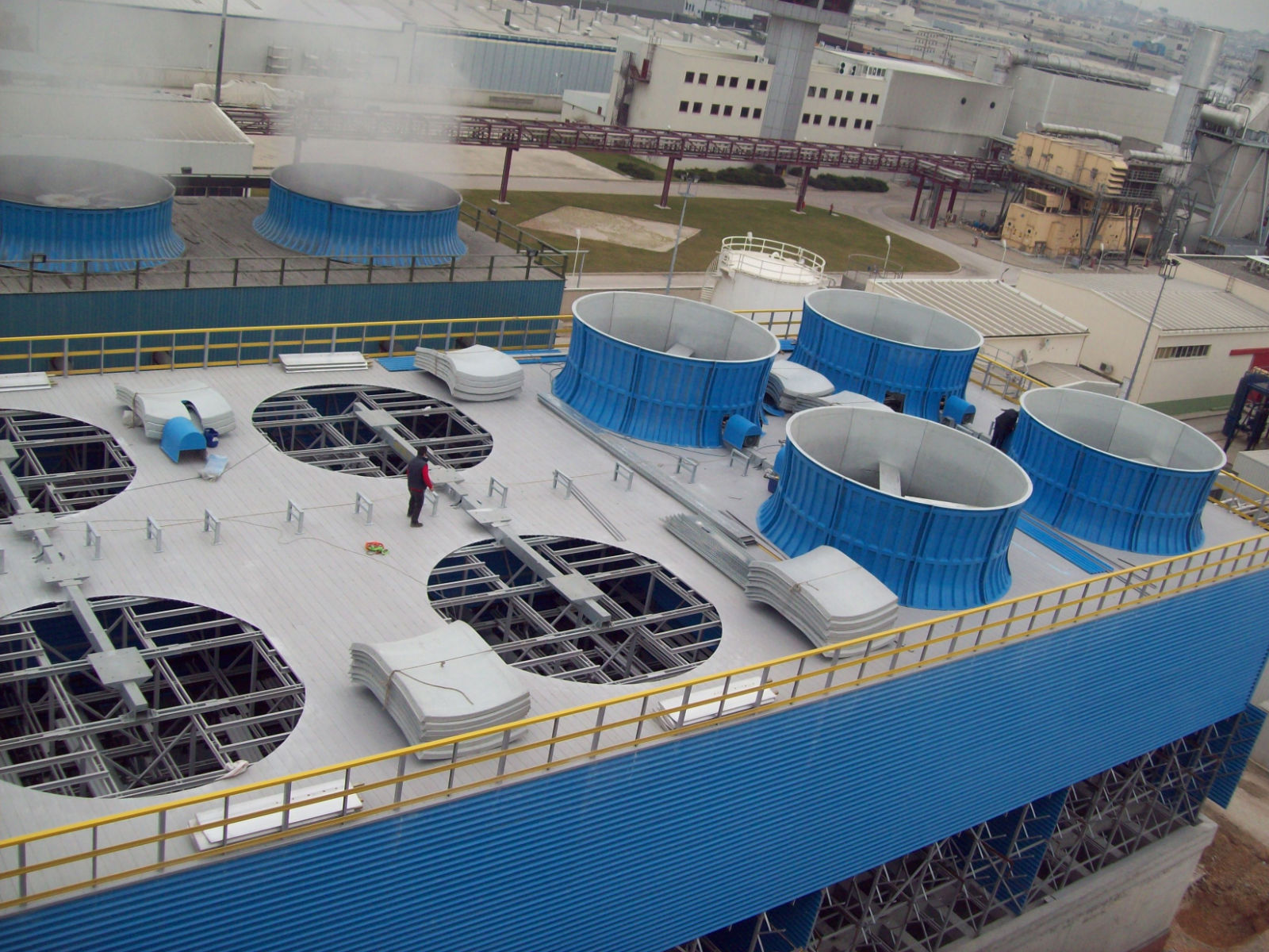 Палуба градирни